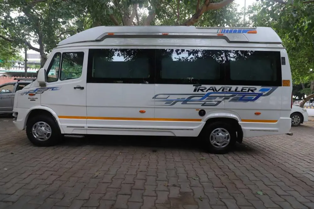 16 Seater Tempo Traveller on rent in Delhi